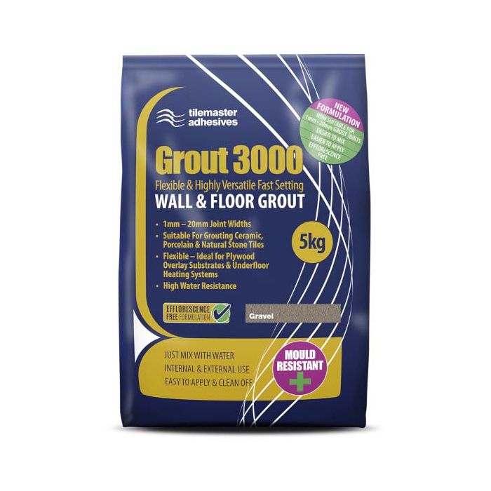 TileMaster Grout 3000 - Gravel - 5kg