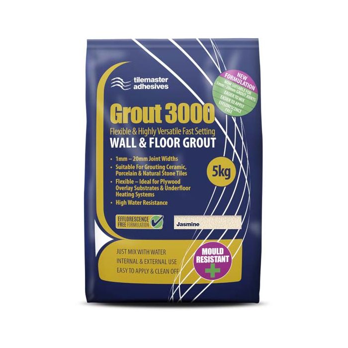 TileMaster Grout 3000 - Jasmine - 5Kg