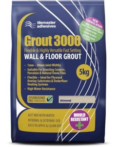 TileMaster Grout 3000 - Almond - 5Kg