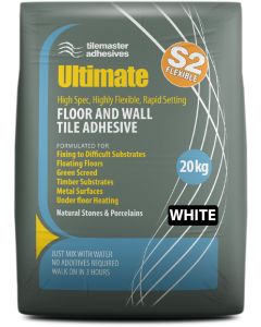TileMaster Ultimate Adhesive - White - 20Kg